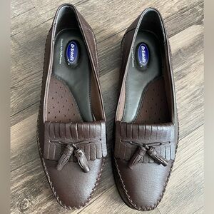 Dr. Scholl's Women’s Dark Brown Tassel Loafers Size 8.5